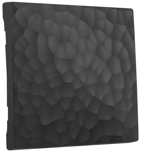 Лицевая панель Werkel Hammer для 1-кл. выключателя черный картинка